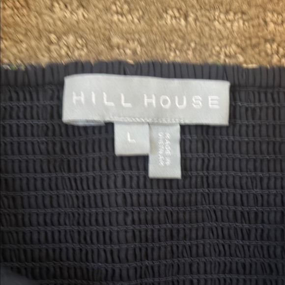 Hill House Blue and White Ruffled Tiered Maxi Dress - Picture 2 of 3